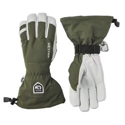 Hestra Army Leather Heli Glove in Olive